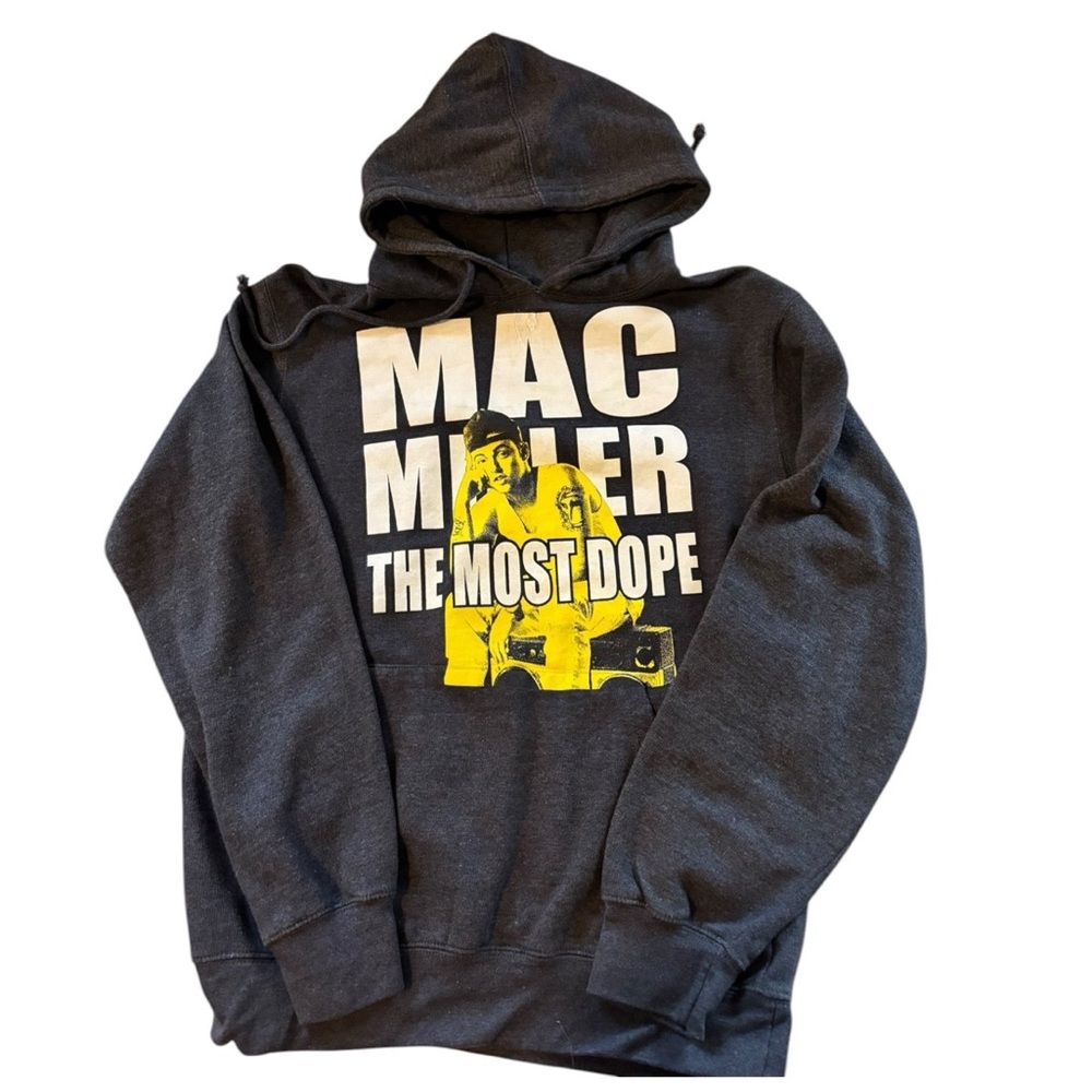 Men’s Rare Mac Miller "The Most Dope" Graphic Hoodie Size Small